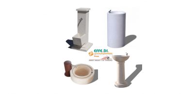 Fontane in cemento per esterno vari modelli