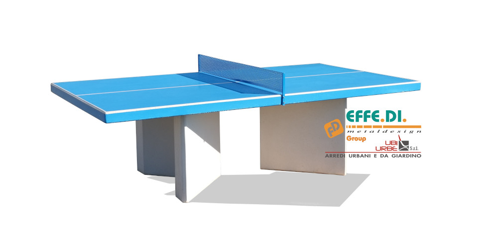 Tavolo in cemento Ping Pong inclusivo