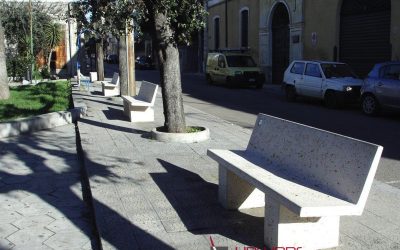 Panchine in Villa a Supersano Lecce