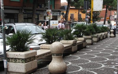 Fioriere in Santa Maria delle Mole, Comune di Marino